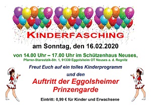 Kinderfasching 2020