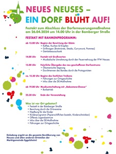 Feier zur Dorferneuerung