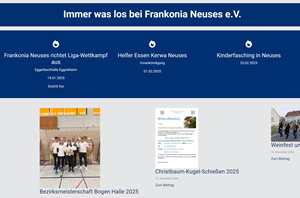 Vielen Dank für Homepage-Pflege 2024