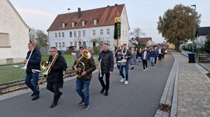 Weinfest und Königsproklamation