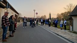 Weinfest und Königsproklamation
